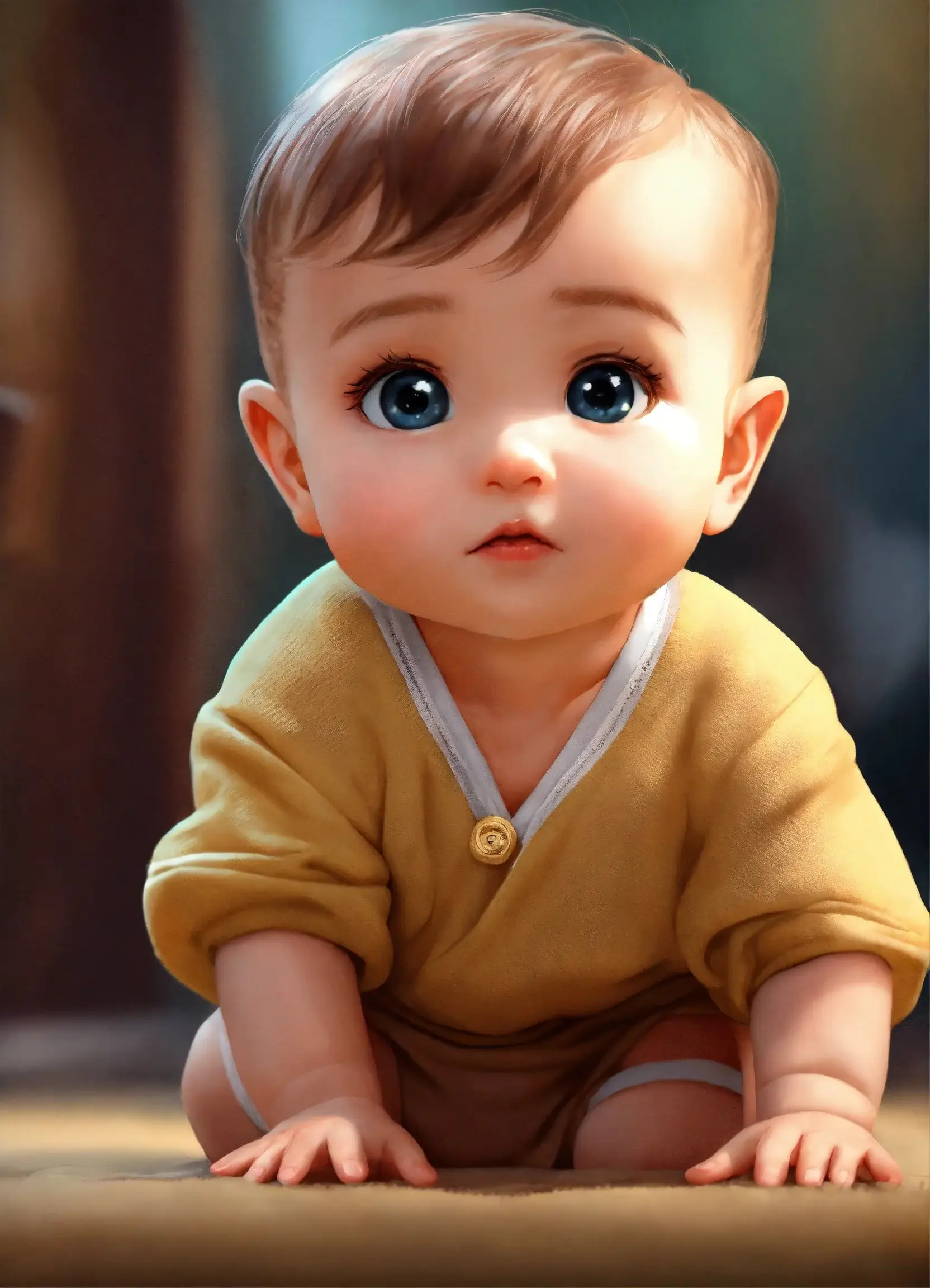 Two Months Old Baby image