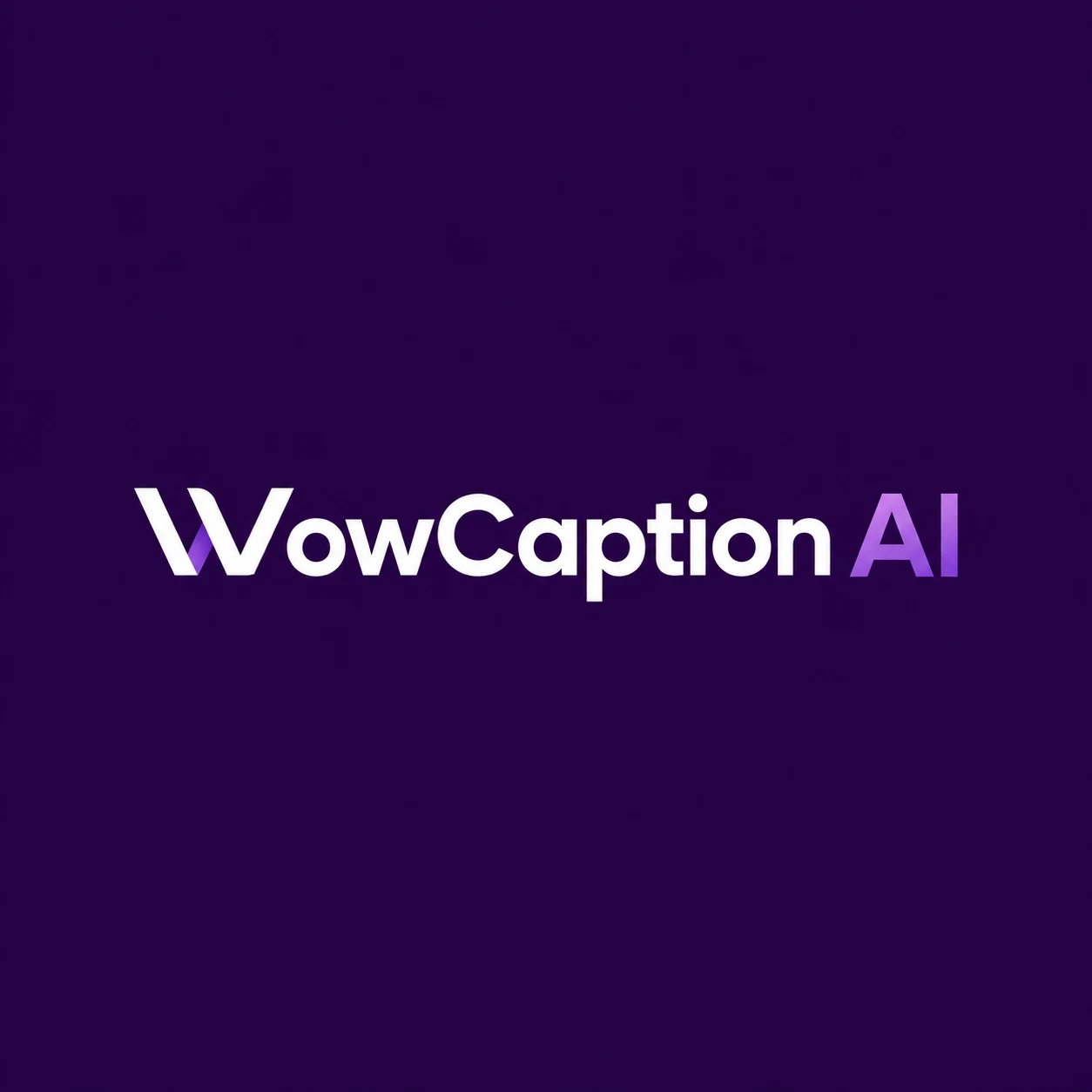 Wow AI - Free AI Captions Generator