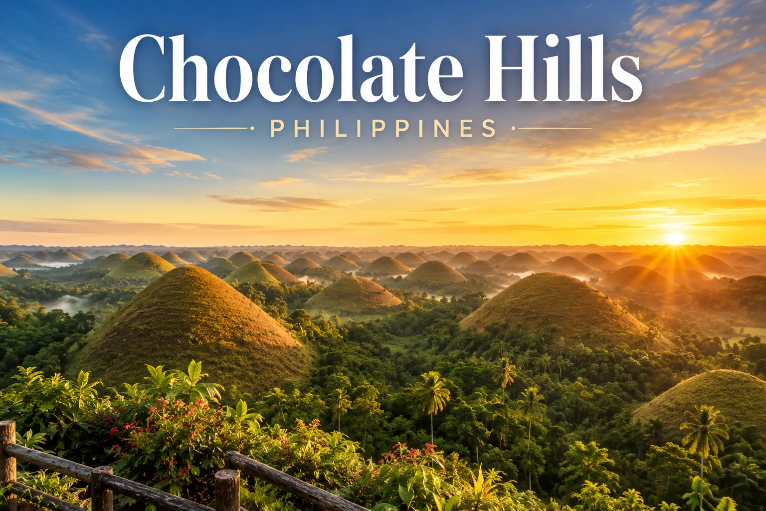 Chocolate Hills in Bohol