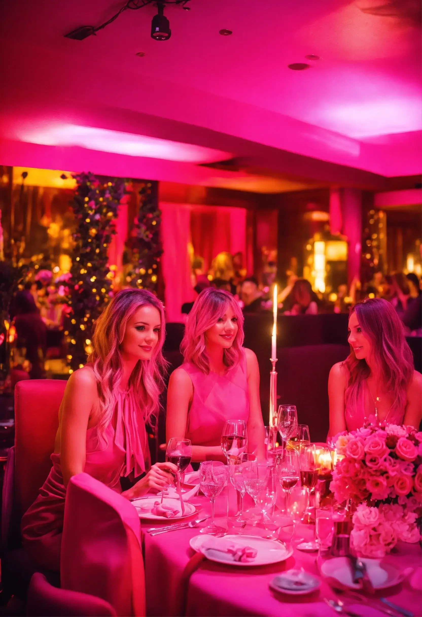 christmas image with friend