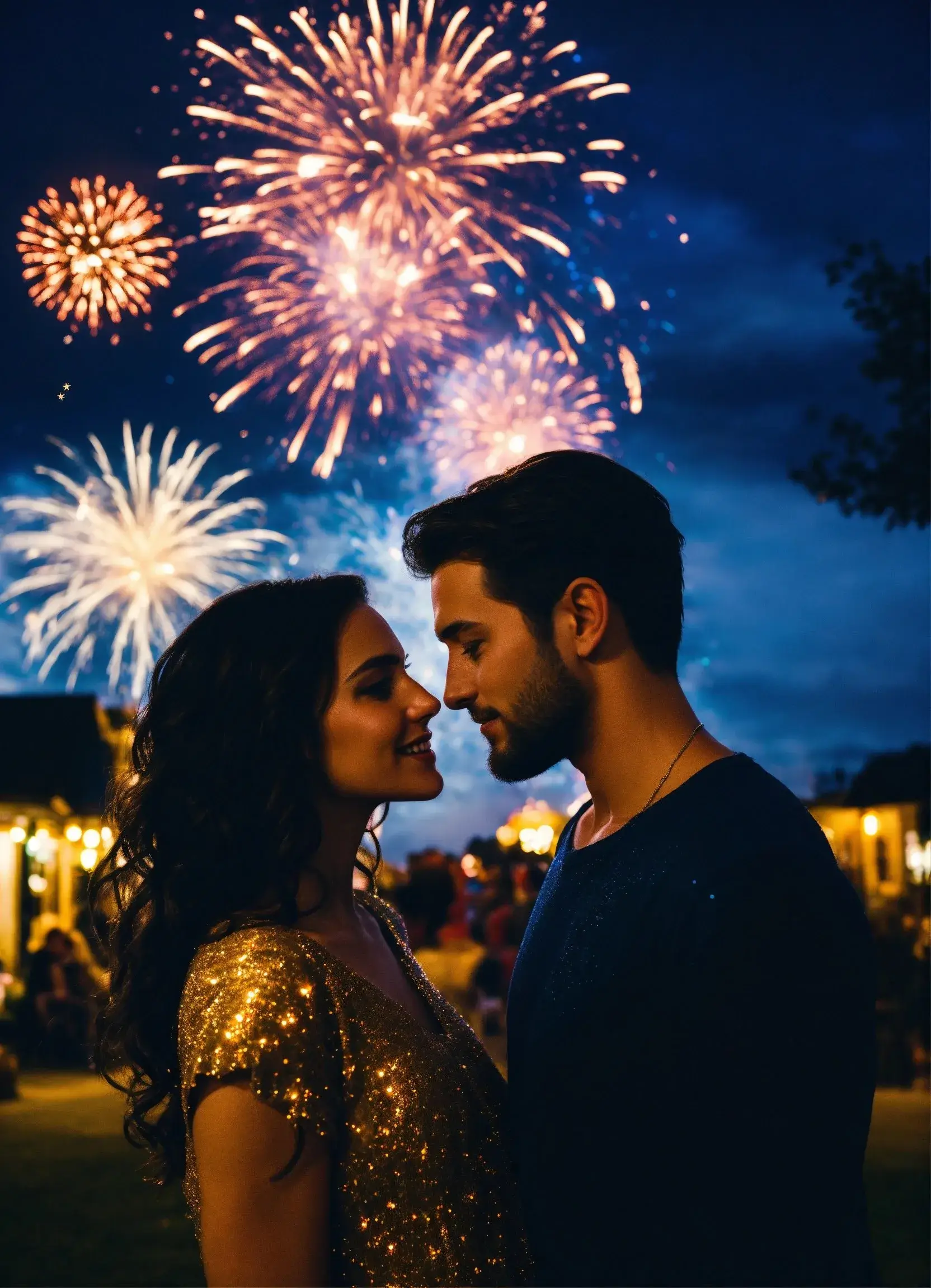 Year End Party image of hubby